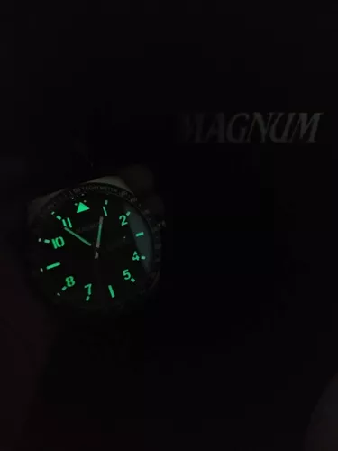 Relógio Masculino Magnum Military Prata/preto Ma34316w