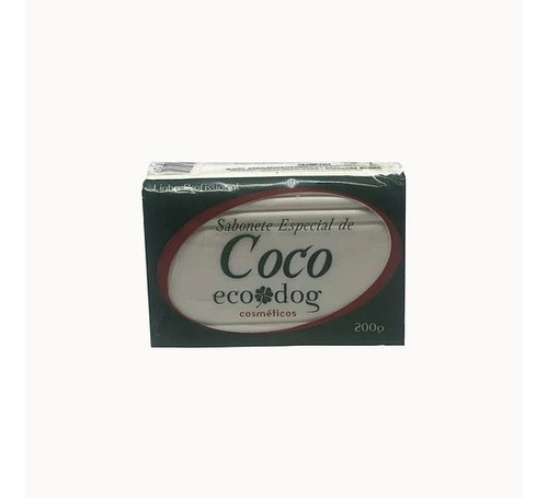 Ecodog Jabon En Barra Coco 200g Para Perros