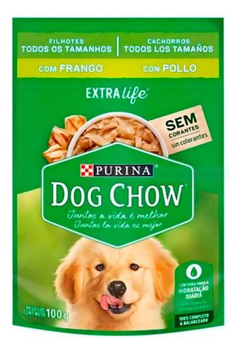 Sachet Dog Chow Cachorro Toda Raza 15x100 Gms Tm