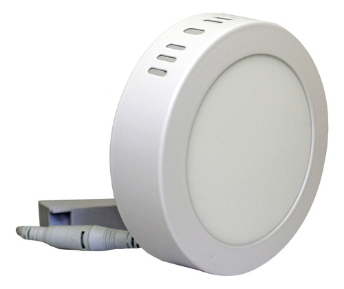 Lampara De Sobreponer Litelux 6w Luz De Día 4 Pza 11 Cm Blanco