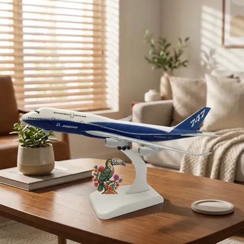 Boeing 747-400 Modelo Original De 20 Cm | Parcelamento sem juros