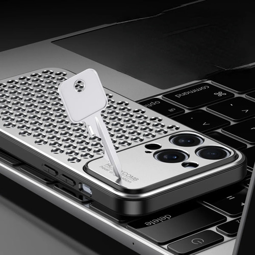 Funda De De Metal Con Disipación De Calor For iPhone 15 16