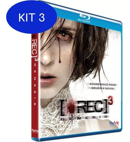 Kit 3 Blu-ray Rec³ Gênesis