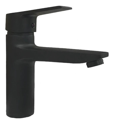 Llave Monomando Lavatorio Negro Notte Premium