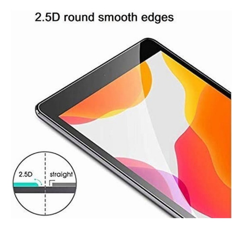 2 Micas De Cristal Templado Para iPad 9a 8a 7a Generación