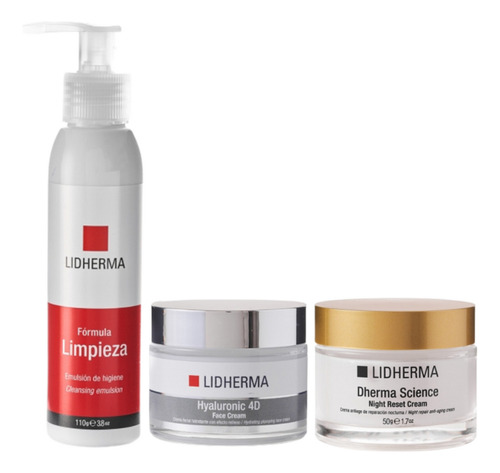 Combo Lidherma Cuidado Total: Día Y Noche Madura Día/noche