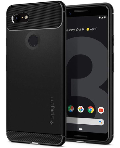 Funda Para Google Pixel 3 (color Negro/marca Spigen)