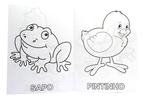 Colorir (B): Animais da Fazenda, de © Todolivro Ltda.. Editorial Todolivro Distribuidora Ltda., capa mole em português, 2022