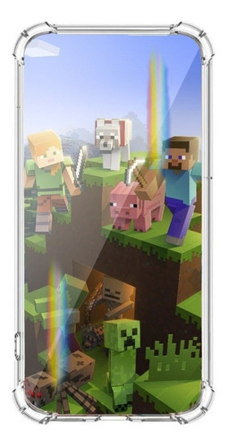 Carcasa Personalizada Minecraft Para Moto E32