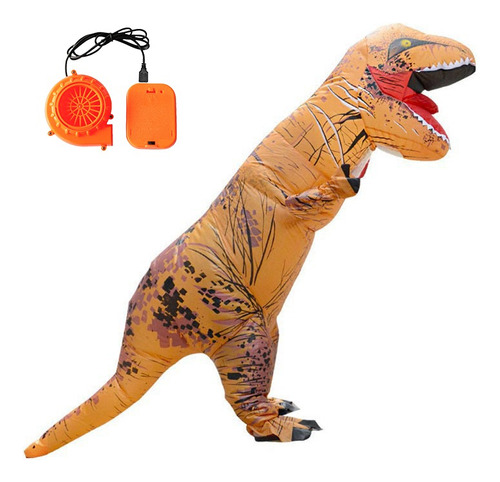 Disfraz Inflable De Dinosaurio De Halloween Para Adulto