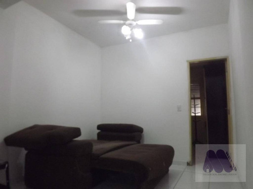 Imagem 3 de 12 de Apartamento Com 1 Dormitório À Venda, 48 M² Por R$ 220.000,00 - Boqueirão - Santos/sp - Ap1162