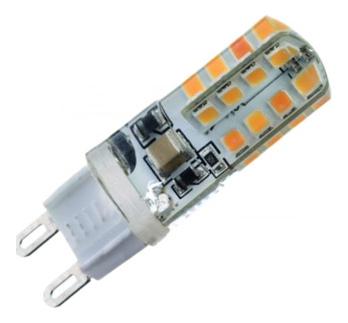 Ampolleta Luz Led 3w=20w G9 Bipin Sec Luz Cálida