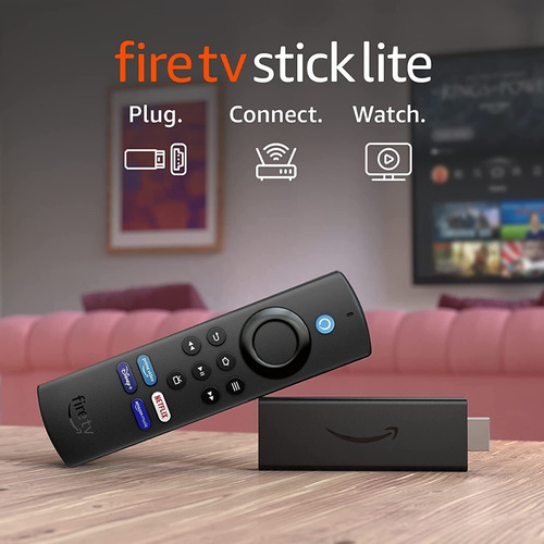 Pack 2 Amazon Fire Tv Stick Lite Versión 2022 Con Voz Alexa