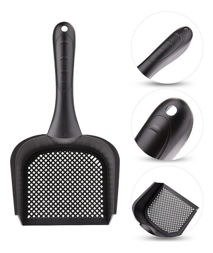 Cuchara Para Arena Para Gatos, Pala, Mango Grueso Y Antiadhe