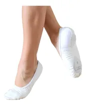 Comprar Zapatillas Danza Media Punta Badana Cuero Elastizada