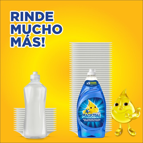 Detergente Magistral Multiuso Plus Marina X 500 Ml