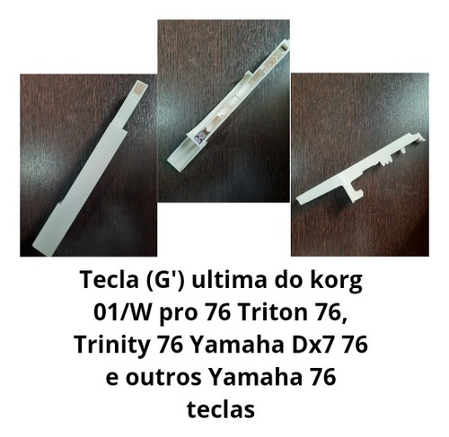 Tecla ( G') Para Sintetizador Korg Triton 76, Yamaha Dx7 76