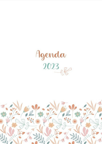 Agenda 2023 Imprimible Semanal (formato Digital Pdf)