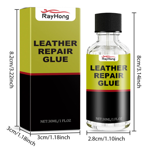 Adhesivo Restaurador De Piel Para Sofás De Coche, 30 Ml