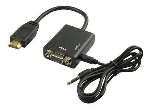 Adaptador Conversor Hdmi A Vga Kolke Kc601 Con Audio 600479