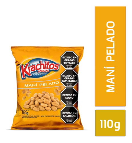 Oferta! Mani Pelado Salado Krachitos 110g Snack