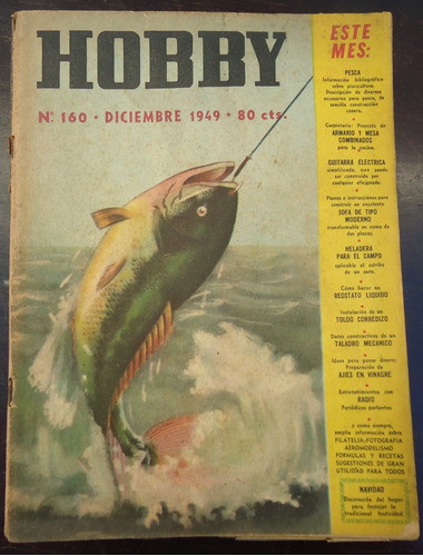 Revista Hobby N 160 Diciembre 1949