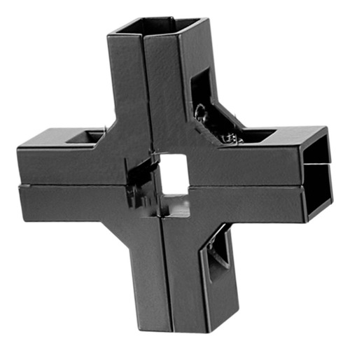 Conector Para Accesorios De Tubería Forma De Cruz Negra