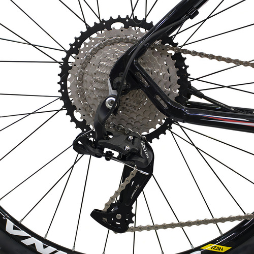 Bicicleta Ronin Absolut 12v Quadro 19 Freio Hidráulico Tkz Cor Preto Tamanho Do Quadro 19