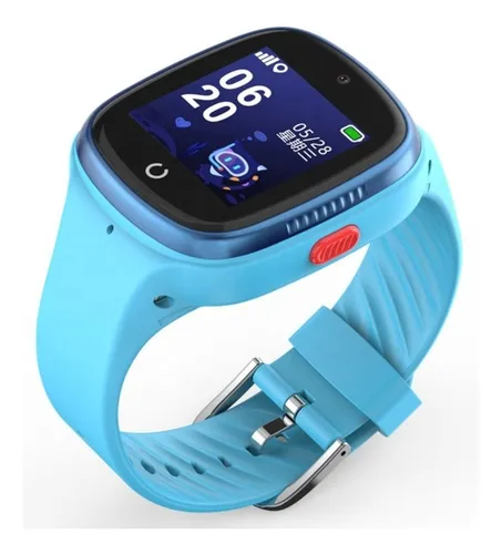 Reloj Gps Para Niños Con Red 4g Videollamadas Alarma Sos Azul GENERICO