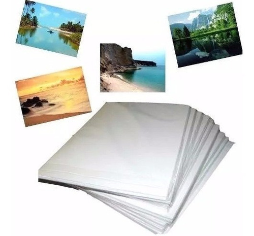 2000 Folhas Papel Foto Glossy 135g A4 Brilho Prova D'agua 