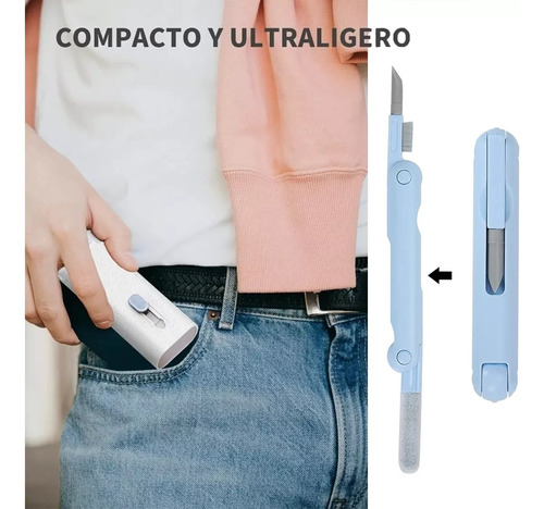 Kit De Limpieza Celulares Teclado Tablet Auriculares 7 En 1