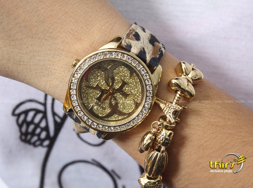 Relogio Guess Feminino W0627l7 Com Cristais - 40 Mm Oiginal