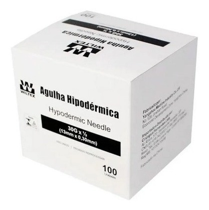 Imagem 6 de 10 de Agulha 13x3 Hipodermica Carboxiterapia Anvisa C/ 200 Atacado