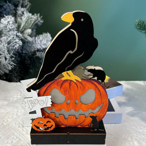 Decoraciones Interiores De Halloween Decoración Led De Mesa