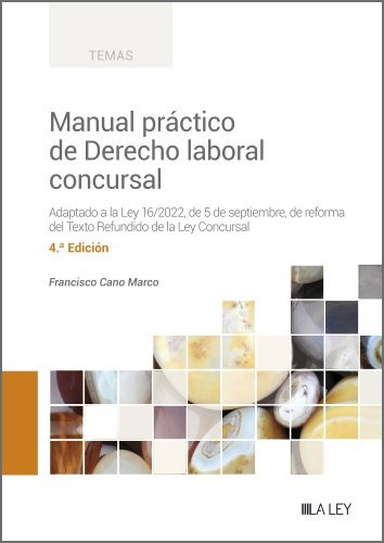 Libro Manual Practico De Derecho Laboral Concursal 4âº Ed...