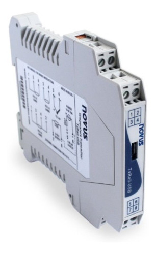 Transmisor De Temperatura Txrail Novus Para Riel Din