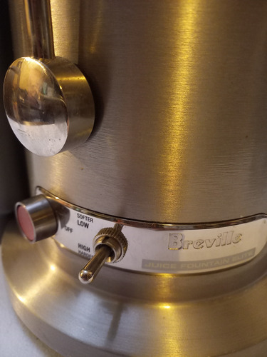 Breville Extractor De Jugo The Juice Fountain Elite 800jexl Plateado (Usado)