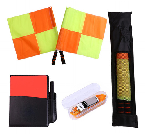 Juego De Bandera De Árbitro De Fútbol, Accesorios De