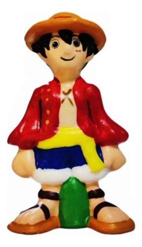 Articulo One Piece Cumple Fiesta Vela Cera Y Chispera Niño