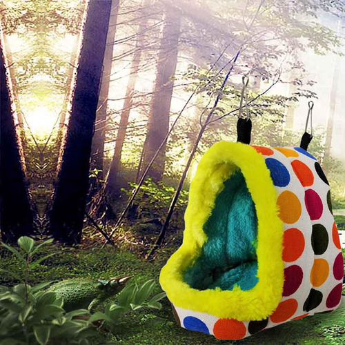 Fweaad Linda Cama Colgante De Invierno Para Mascotas, Nido