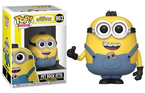 Funko Pop! Movies Minions Pet Rock Otto  # 903 Orig Replay