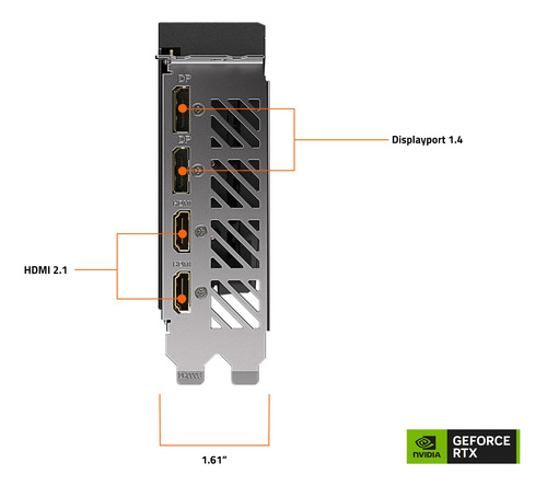 Tarjeta Gráfica Gigabyte Geforce Rtx 4060 Ti Windforce Oc 8g