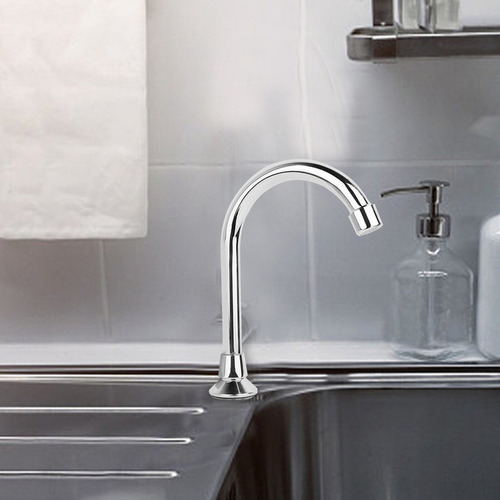 G1/2 Baño Laboratorio Lavabo Fregadero Pie Pedal Grifo Medic