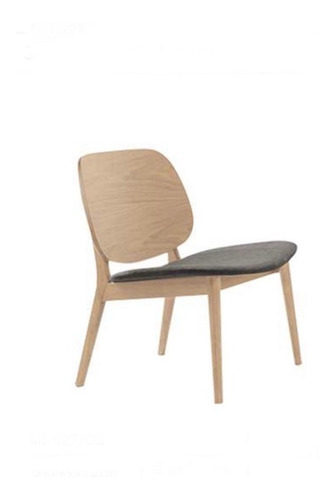 Sillon Celtic Nordico Madera Y Lino