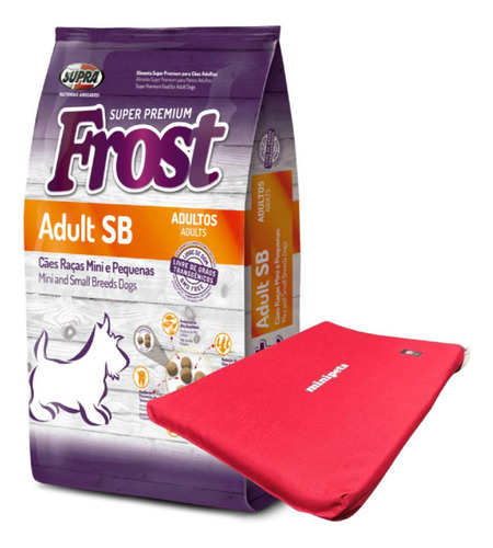 Comida Perro Frost Adult Sb Raza Pequeña 14kg +1kg + Regalos