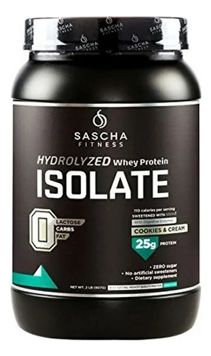 Sascha Fitness Protein 2 Lbs Cookies Cream
