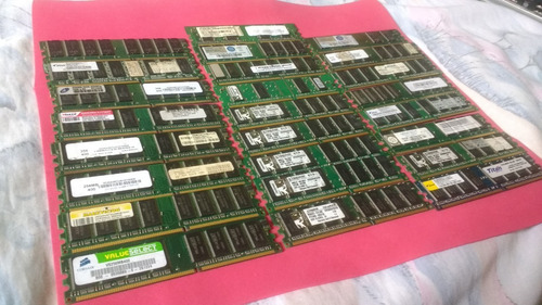 Lote De Memoria Ram Ddr333/400, Ok.