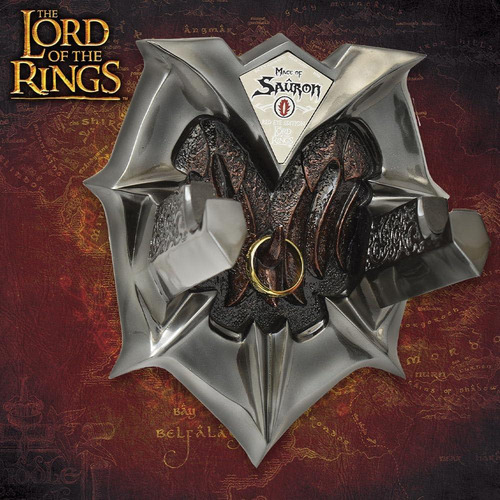 Maza De Sauron Bud K | Anillo Único Y Bandera De Guerra