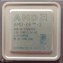 Comprar Processador Amd K6-2 500 2.2v Core Socket 7 1.998 Pc Antigo 