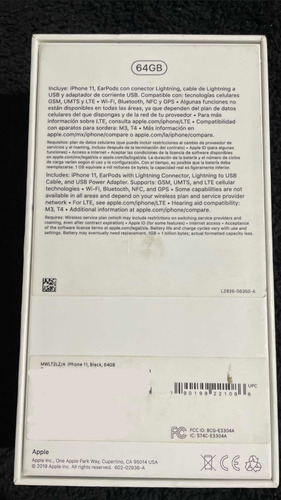 Caja Original iPhone 11 (Usado)